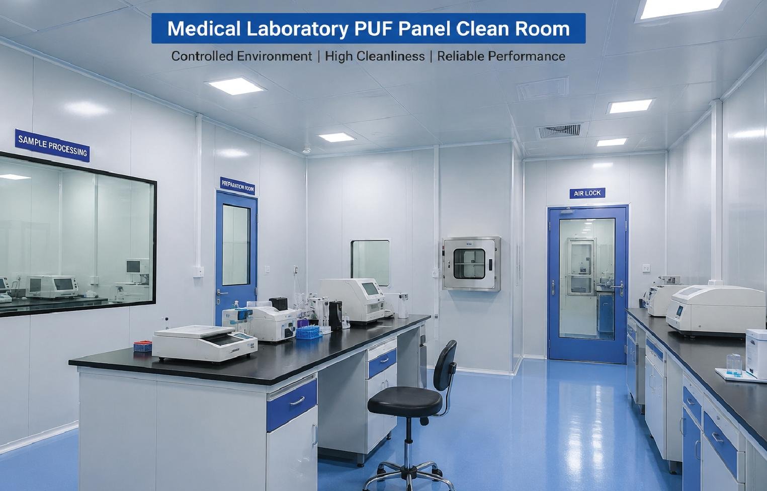 medical laboratory puf panel 